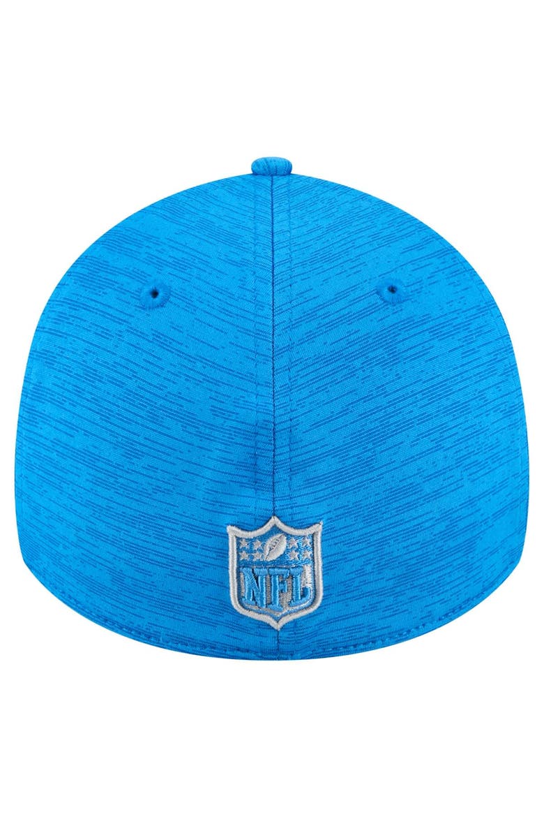 Men's New Era  Blue Detroit Lions Stripes 39THIRTY Flex Hat, Alternate, color, Blue