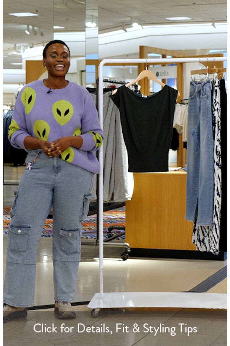 Bailey Boat Neck Knit Crop Top video