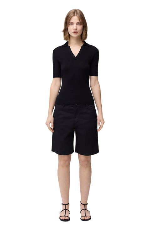 Cashmere Silk Women's Polo Shirt