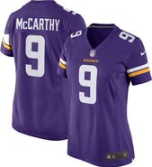 Nike Women's Nike J.J. McCarthy Purple Minnesota Vikings 2024 NFL Draft First Round Pick Player Game Jersey