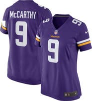 Nike Women's Nike J.J. McCarthy Purple Minnesota Vikings 2024 NFL Draft First Round Pick Player Game Jersey