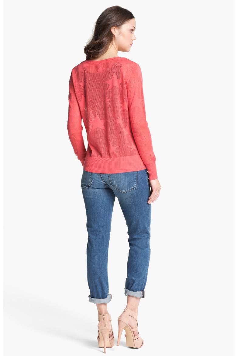 'Emma' Slim Boyfriend Jeans, Alternate, color, MID RIPPED NOLITA BLUE