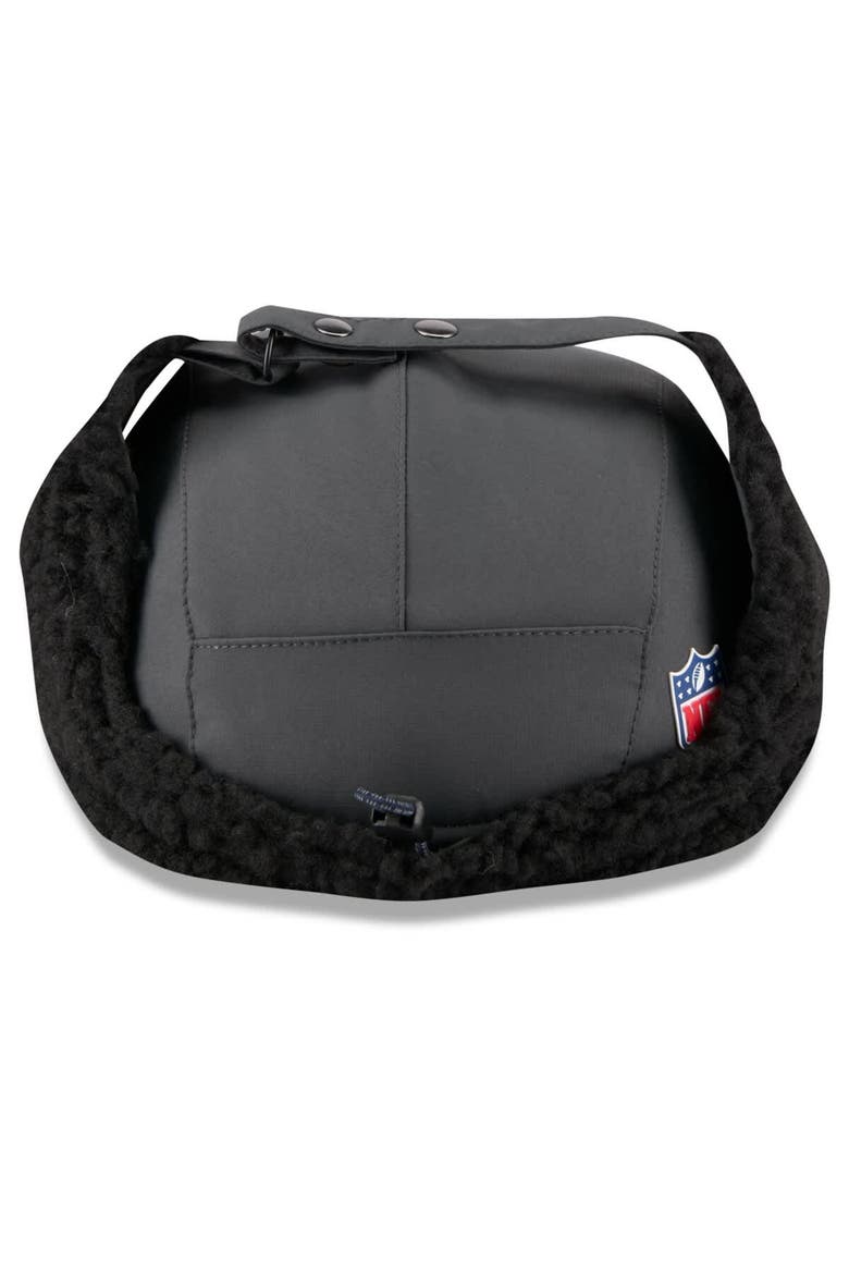 Men's New Era Charcoal Houston Texans 2025 Sideline Cold Weather Runner Dog Ear Adjustable Hat, Alternate, color, Charcoal