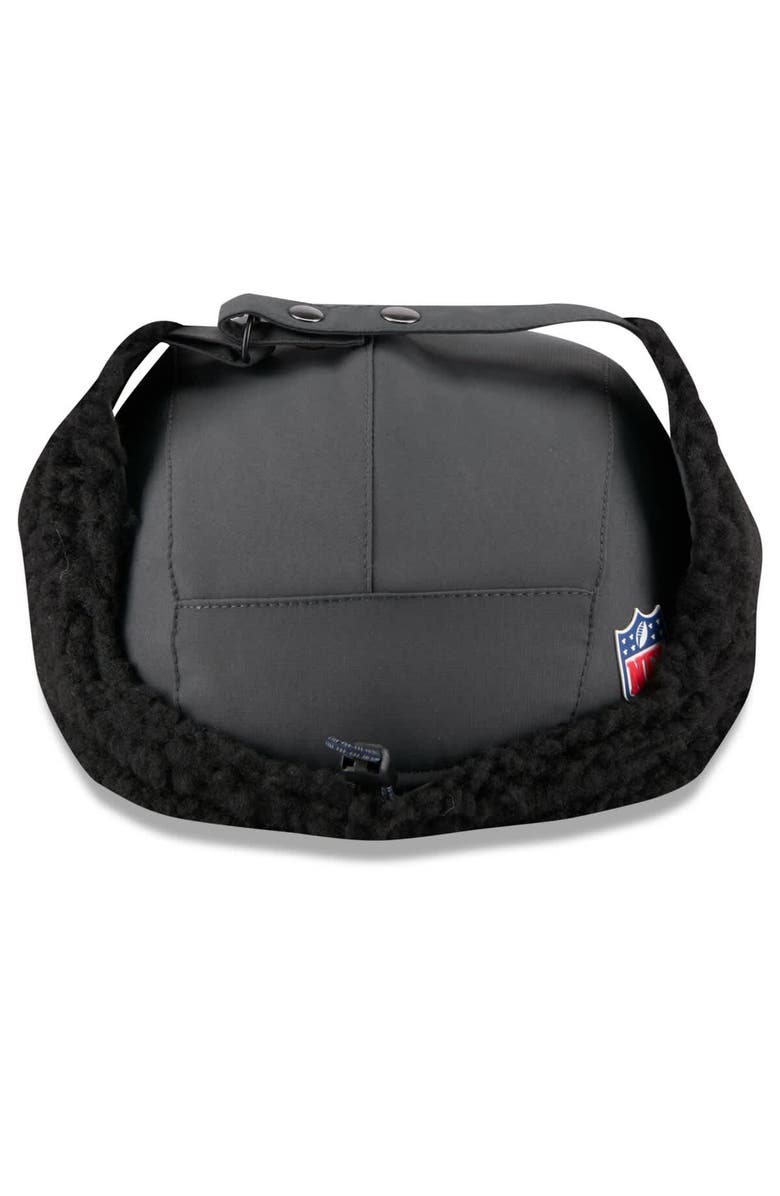 New Era Men's New Era Charcoal Houston Texans 2025 Sideline Cold Weather Runner Dog Ear Adjustable Hat, Alternate, color, Charcoal