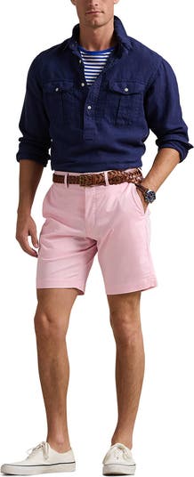 Stretch Cotton Golf Shorts