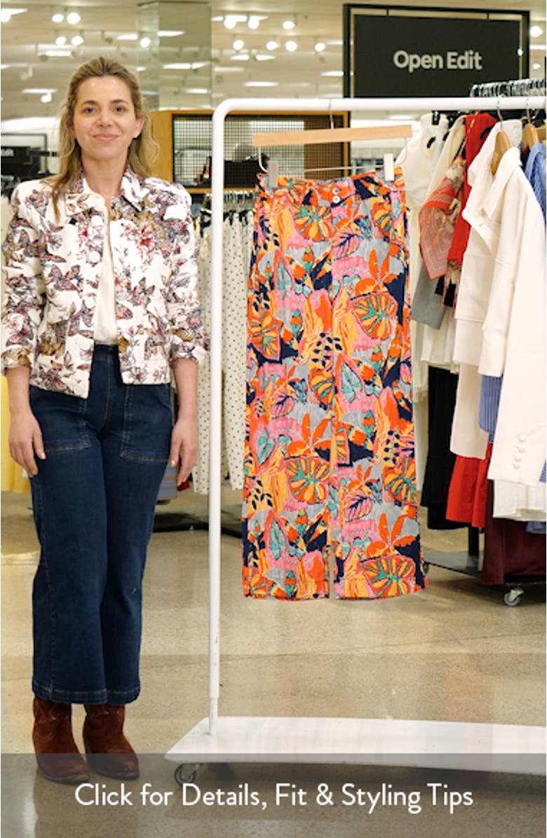 Kauai Garden Wide Leg Pants, sales video thumbnail