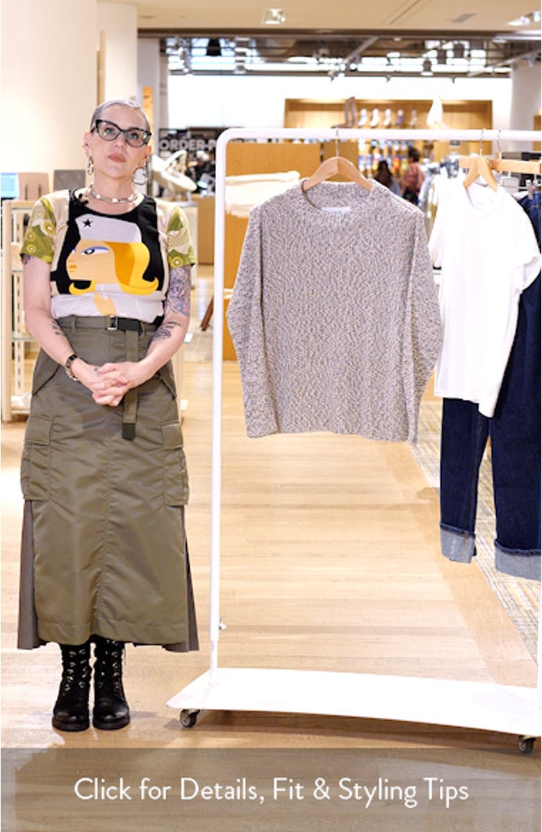 Montecito Cotton Sweater, sales video thumbnail