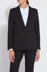 Lysse 'Lyssentials One-Button Ponte Blazer