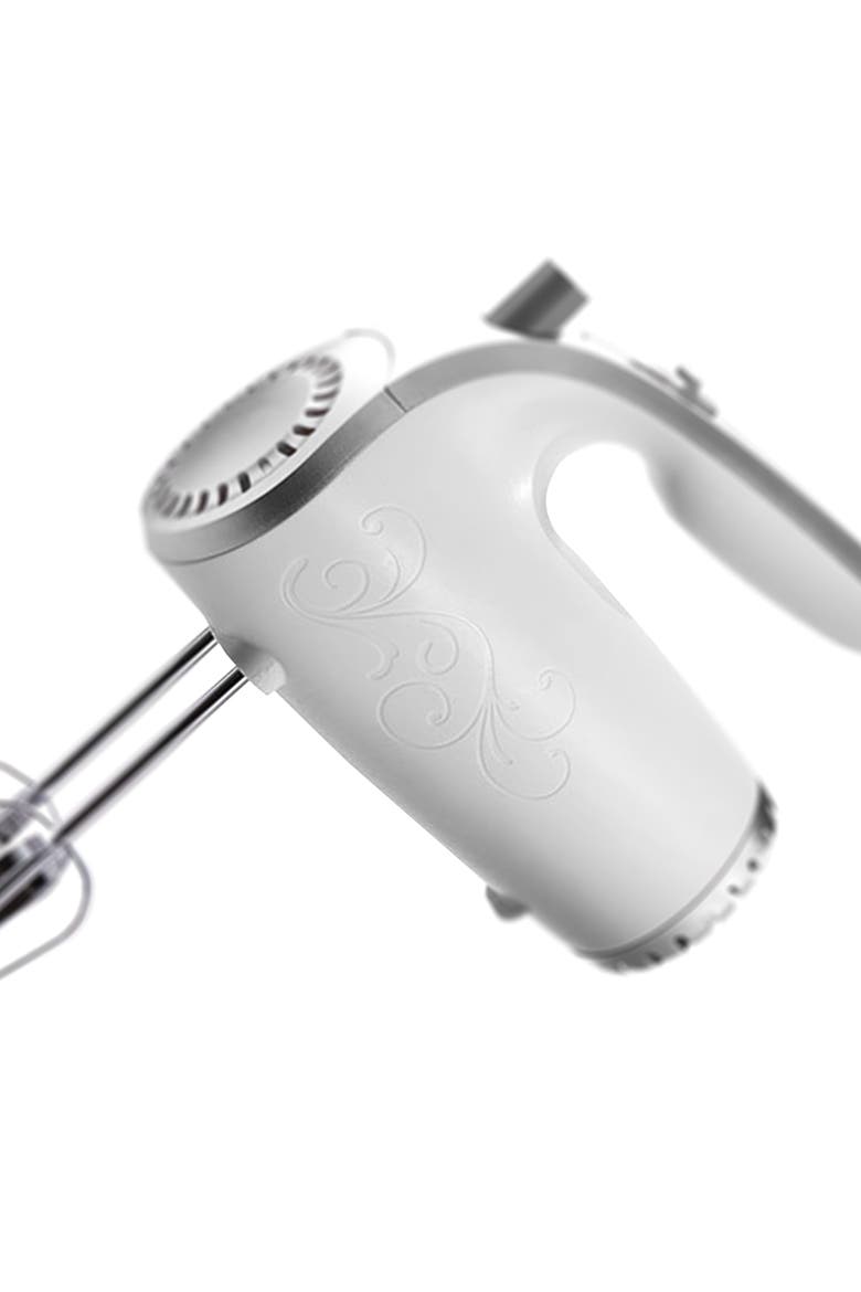 5 Speed Hand Mixer- White, Alternate, color, White
