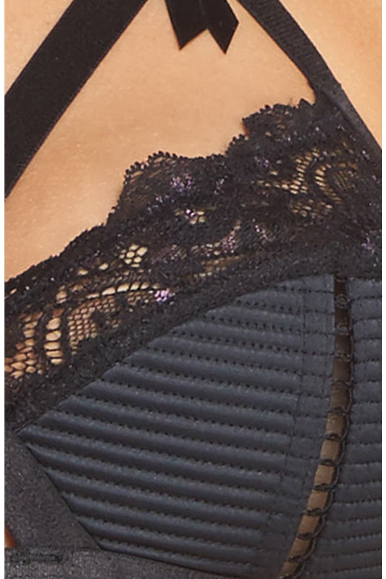 Madame X Wireless Bra, Alternate, color, BLACK