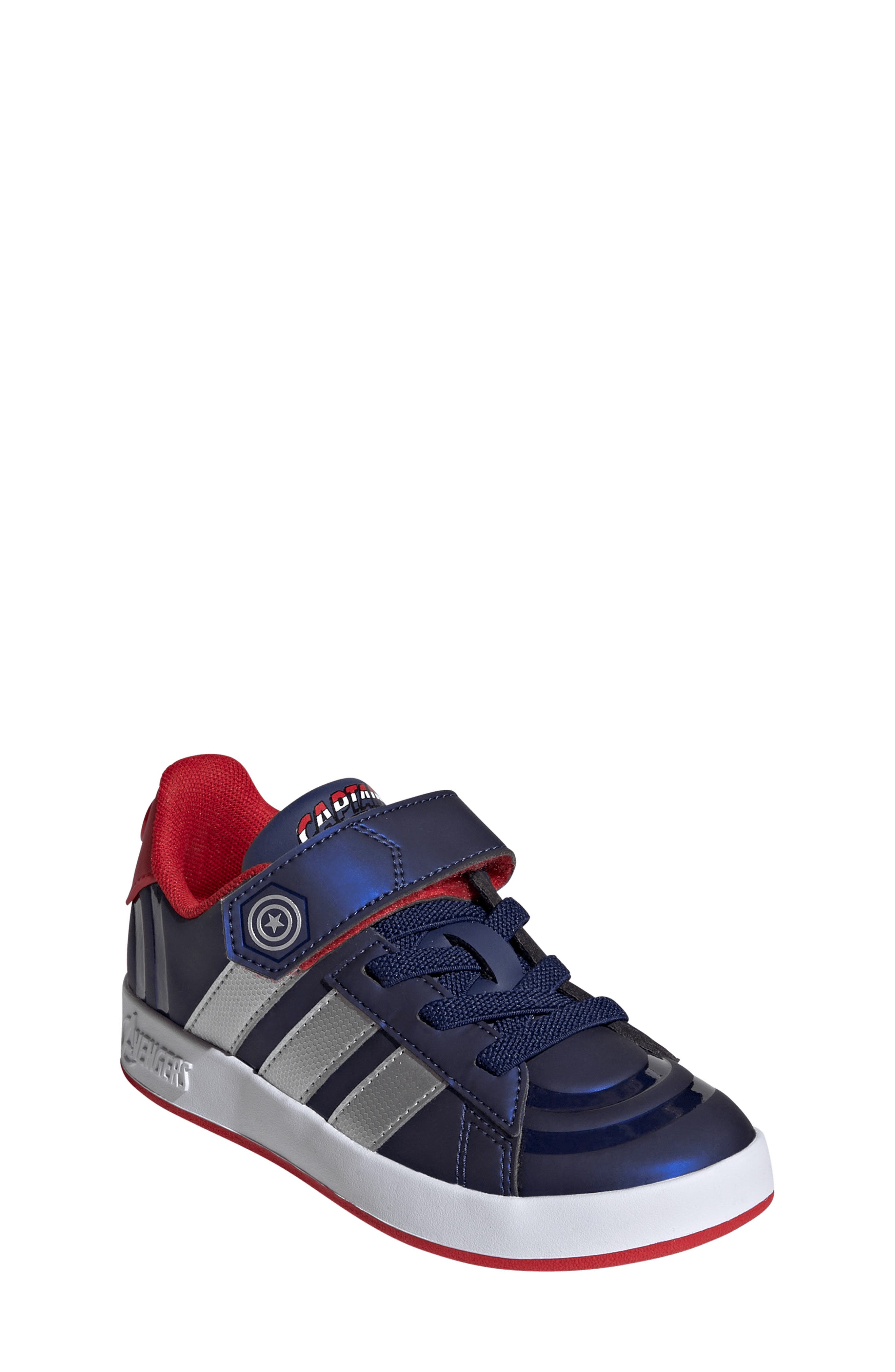 adidas Kids' Grand Court Sneaker, Main, color, 