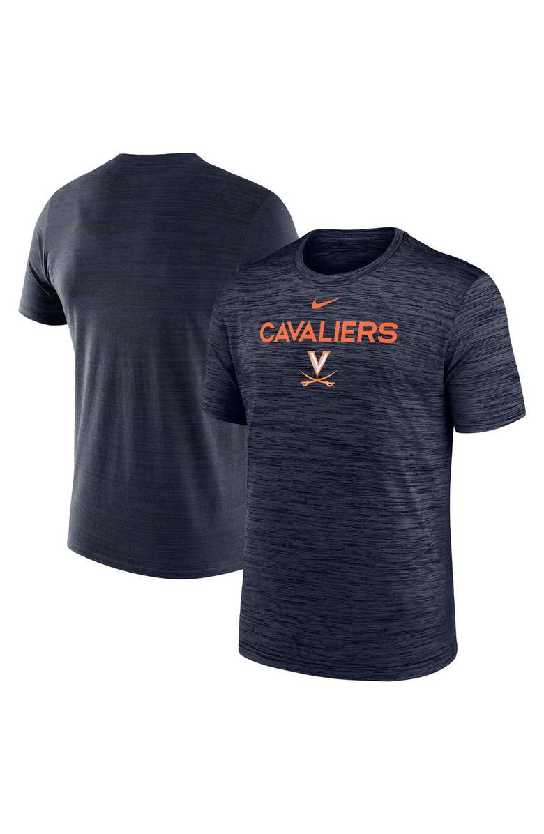 Nike Men's Nike Navy Virginia Cavaliers Velocity Performance T-Shirt, Alternate, color, Navy