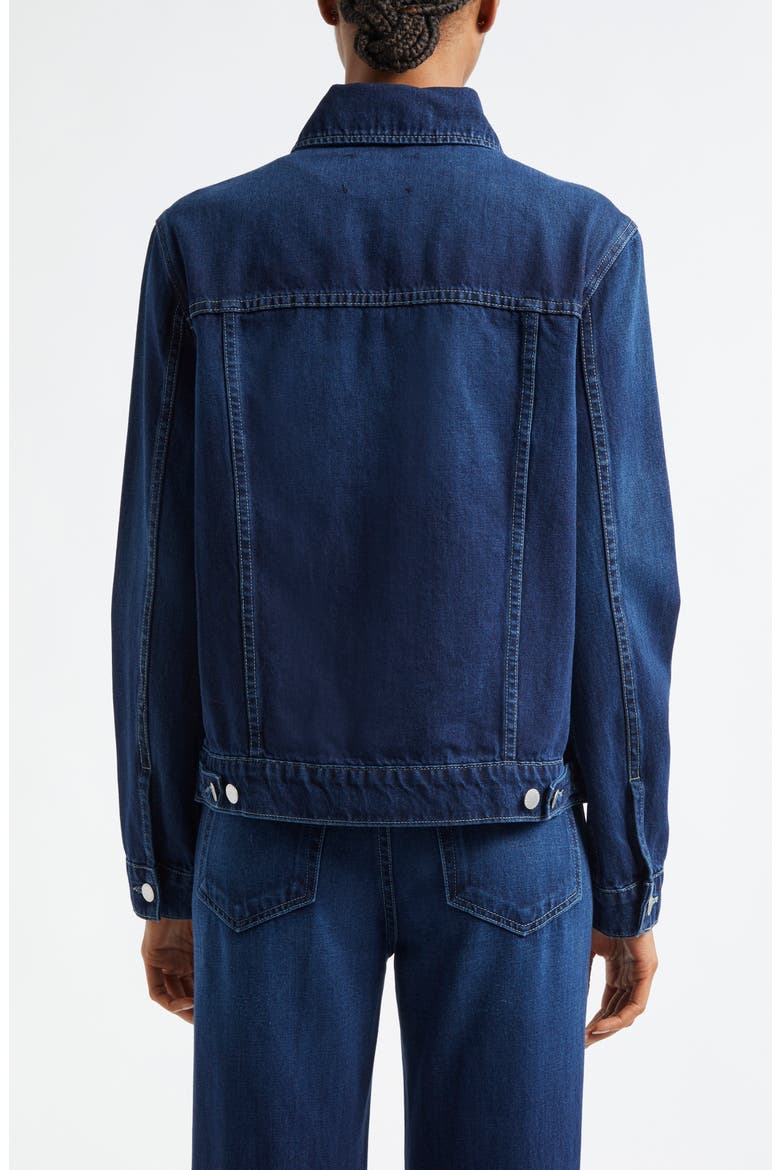 Mack Oversize Denim Jacket, Alternate, color, HARLAN