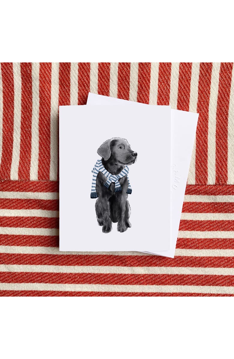 Ramus & Co Preppy Black Lab Greeting Card Pack Set, Alternate, color, Multi-Pack