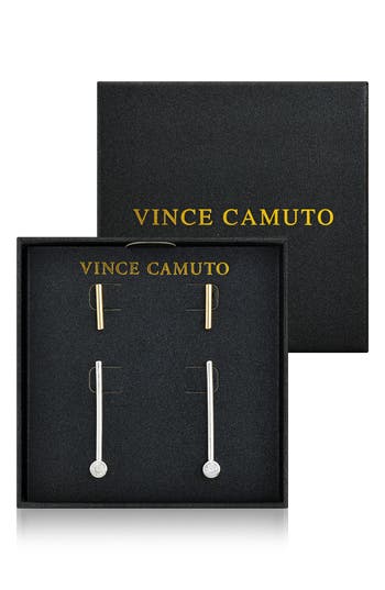 Vince Camuto Set Of 2 Assorted Earrings In Multi