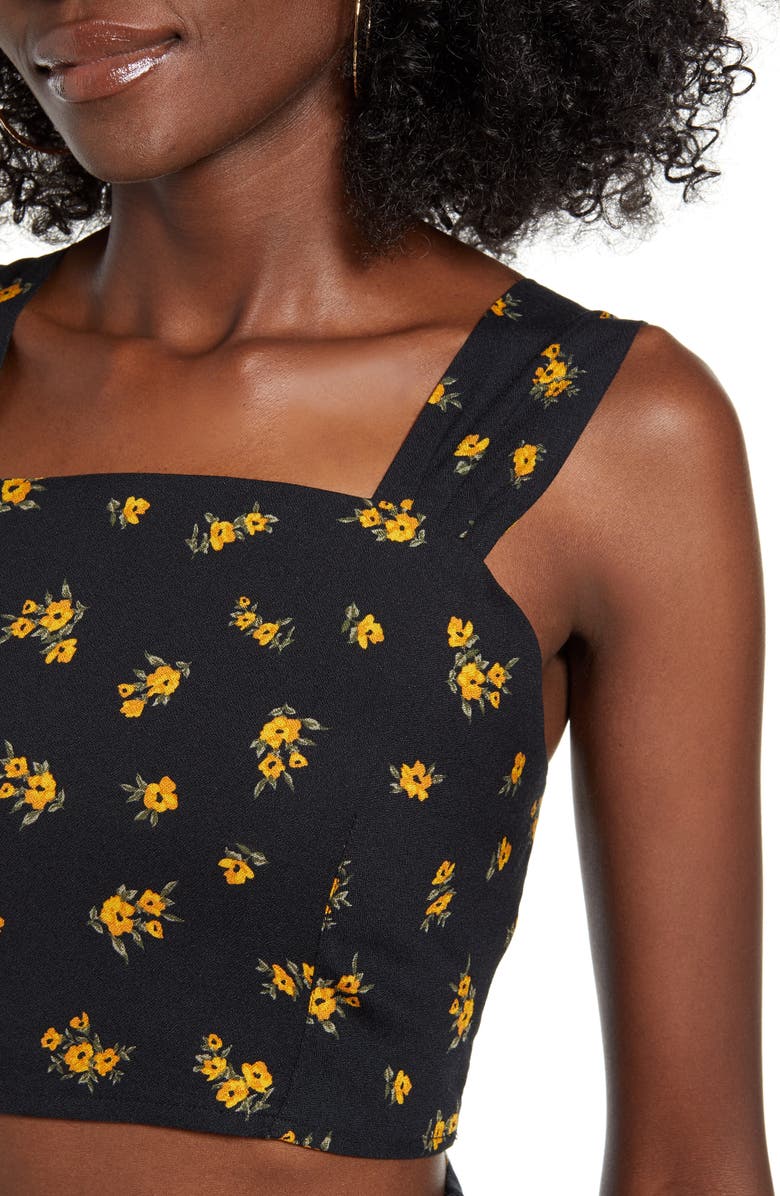 Ten Sixty Sherman Floral Crop Top, Alternate, color,