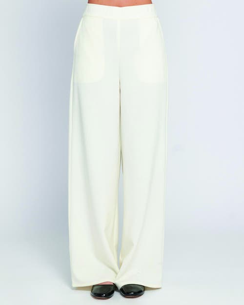Elle Collection Wide Leg Trouser Wide-leg In White
