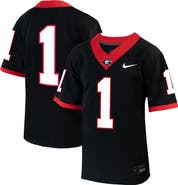 Nike Youth Nike #1 Black Georgia Bulldogs Untouchable Football Jersey