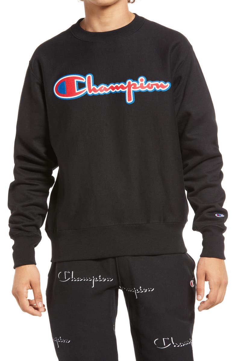Champion Men's Reverse Weave<sup>®</sup> Crewneck Sweatshirt, Main, color, 