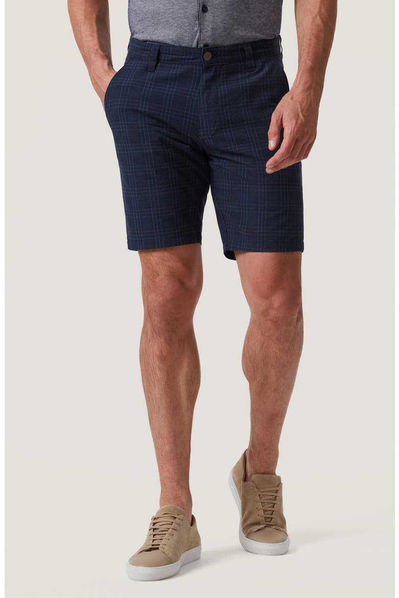 Arizona Seersucker Shorts, Main, color, NAVY SEERSUCKER KONA