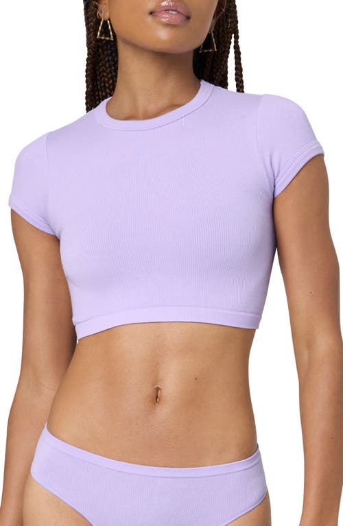 FLORENCE BY MILLS FLORENCE BY MILLS SOFTIE SEAMLESS RIB BABY TEE