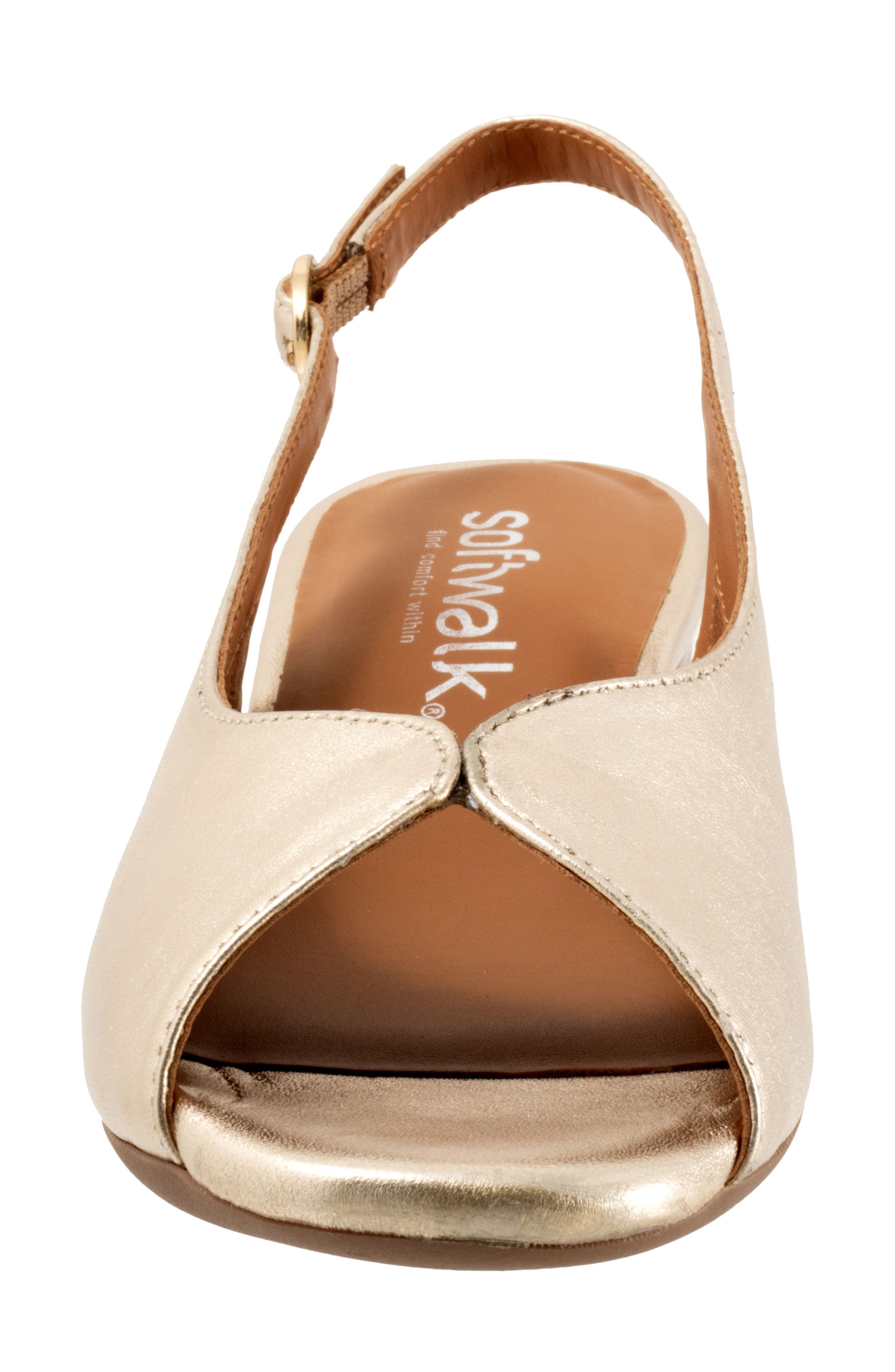 Lakewood Slingback Sandal - Multiple Widths Available, Alternate, color, CHAMPAGNE