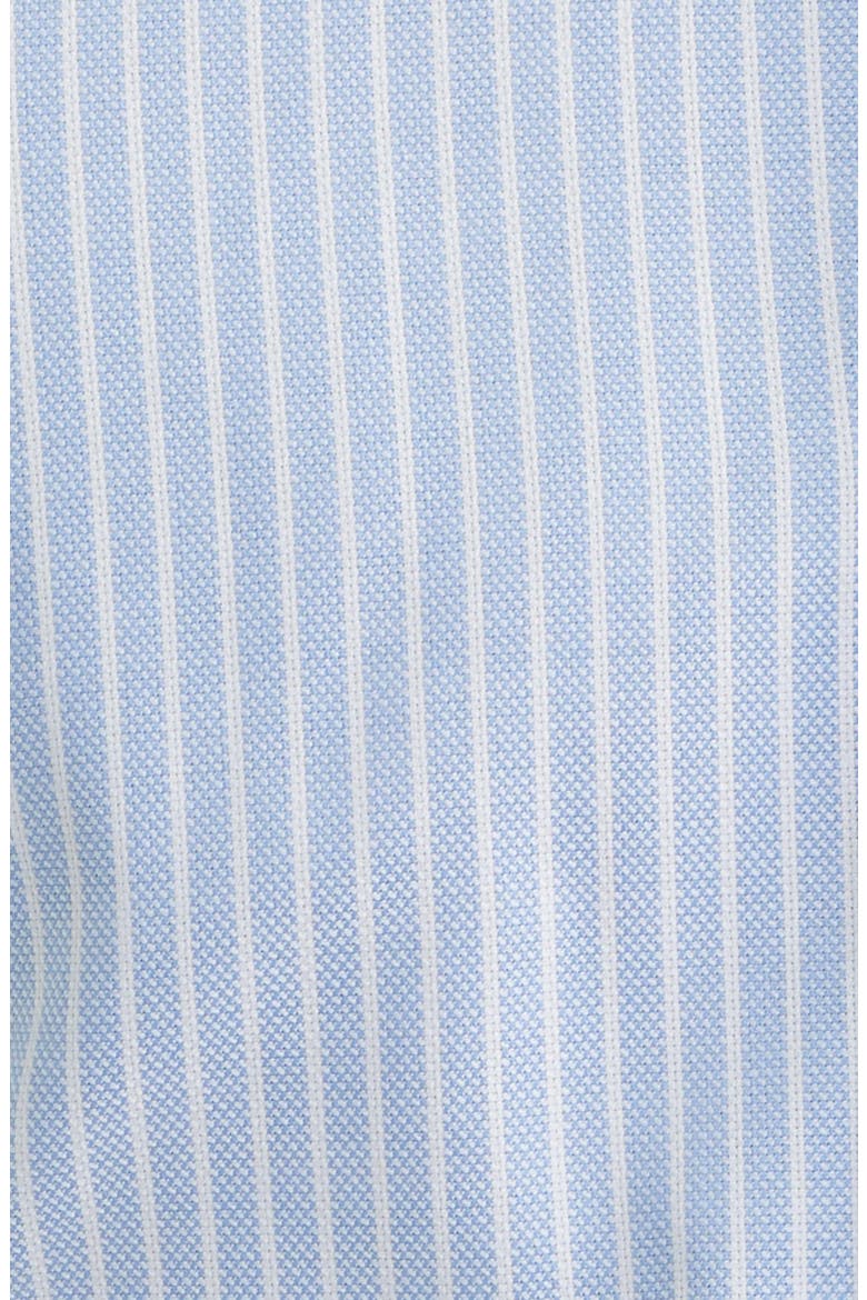Hank Slim Fit Stripe Stretch Cotton Dress Shirt, Alternate, color, BLUE