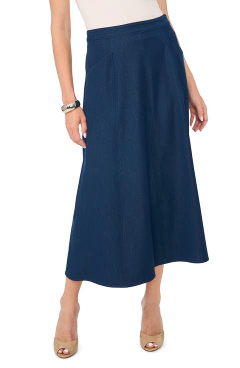 Seamed Midi Skirt