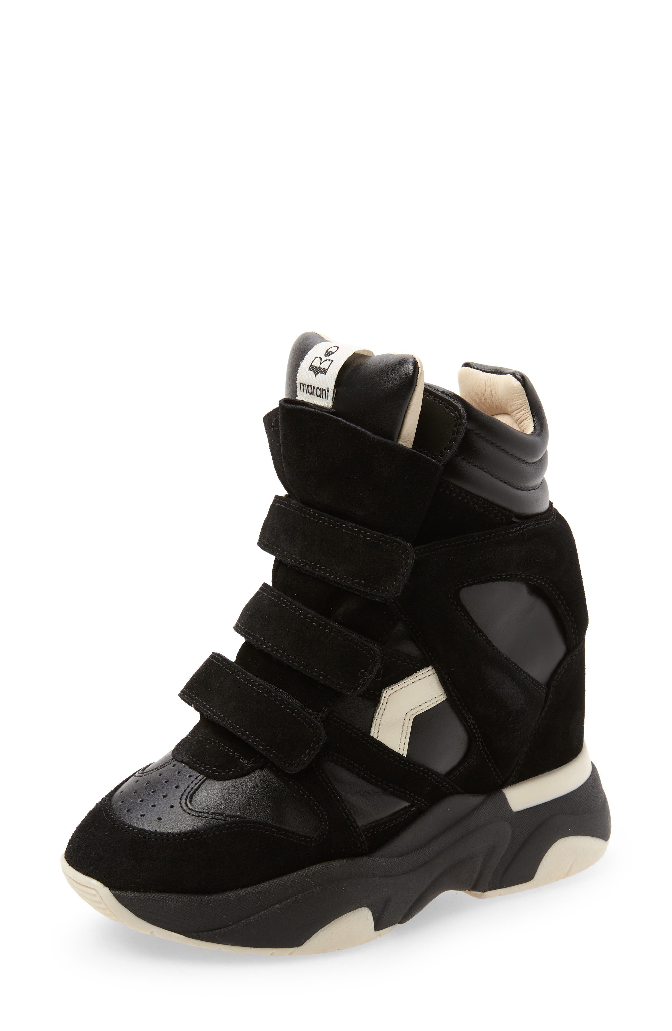 Isabel Marant Balskee Wedge High Top Sneaker, Main, color, 