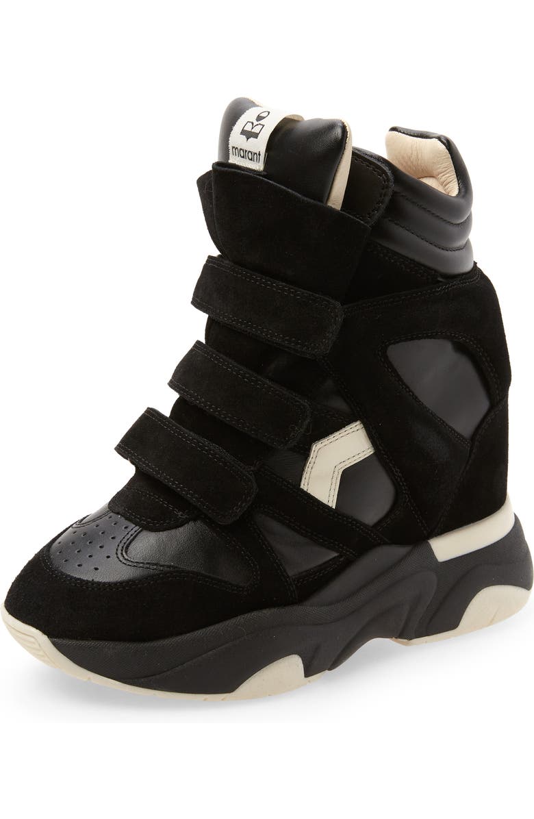 Isabel Marant Balskee Wedge High Top Sneaker, Main, color,