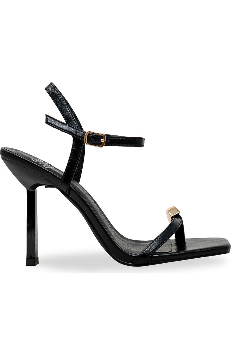 CHASE AND CHLOE Kamiko Square Toe Sandal, Alternate, color,