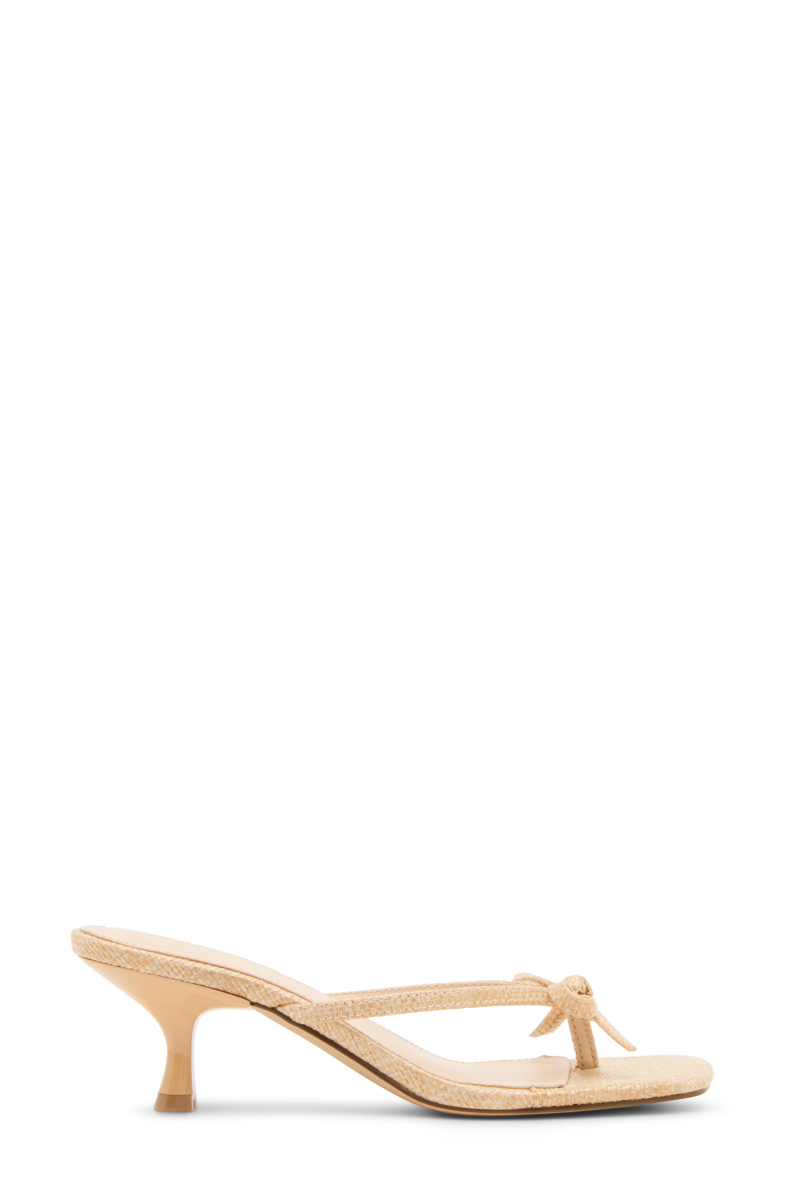 Madden Girl <p>Kitten Heel Sandal (Women)</p>, Alternate, color, Natural Raffia