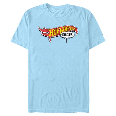 Men's Hot Wheels Skate Cartoon Logo  Graphic T-Shirt