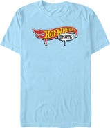 Hot Wheels Mens Hot Wheels Skate Cartoon Logo T Shirt