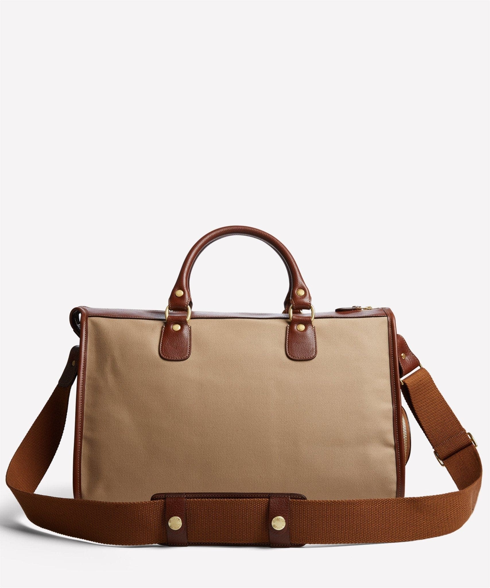 Ghurka Stash No. 67, Alternate, color, Khaki Twill / Vintage Chestnut