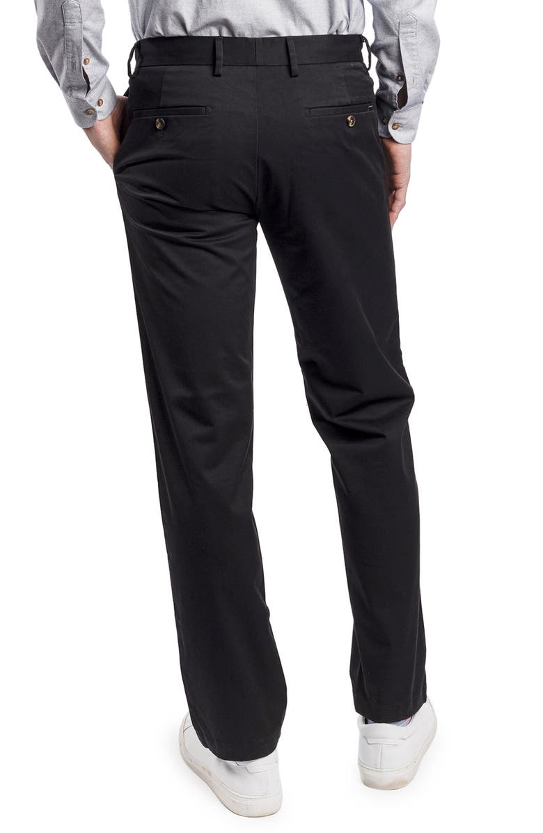 Alton Lane Mercantile Stretch Chino Pants, Alternate, color, Black
