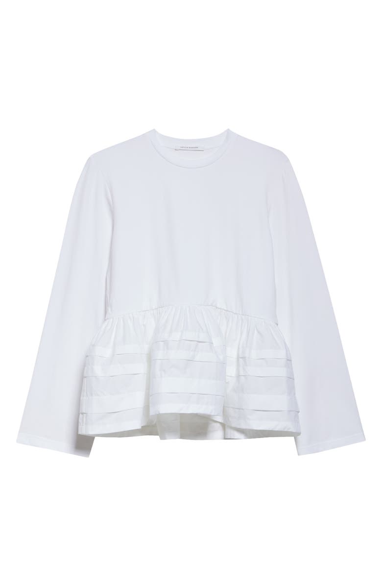Cecilie Bahnsen Audrey Peplum Top, Alternate, color, 