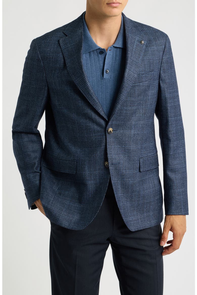 McAllen Wool, Silk & Cashmere Sport Coat, Main, color, BLUE