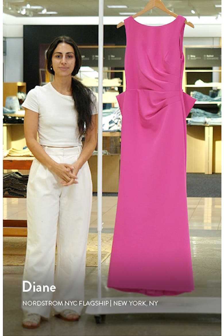 Bow Back Sleeveless Gown video