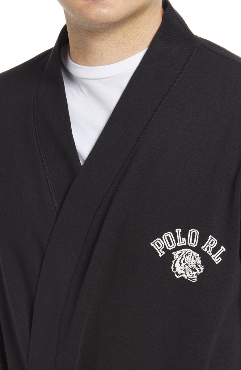 Polo Ralph Lauren Brushed Fleece Robe, Alternate, color,