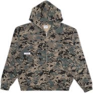 STUDENTS Grantsville Camo Zip Hoodie