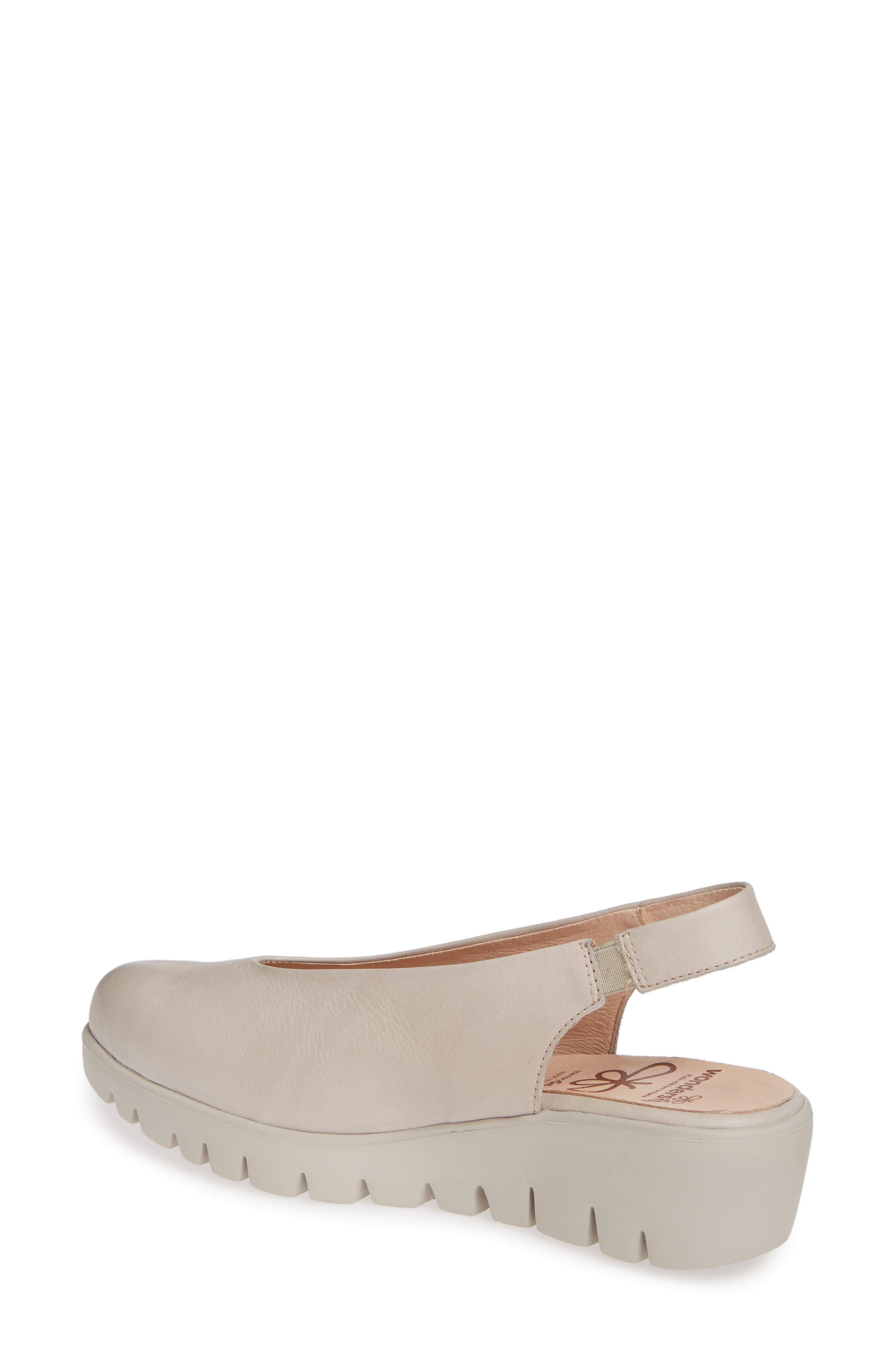 C-33124 Slingback Wedge, Alternate, color, PIEDRA LEATHER