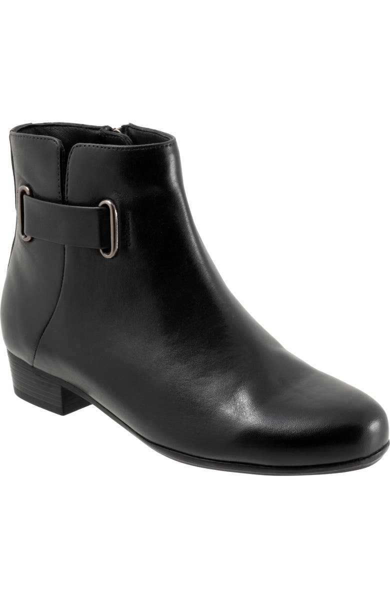 Trotters Maxwell Bootie, Main, color, Black