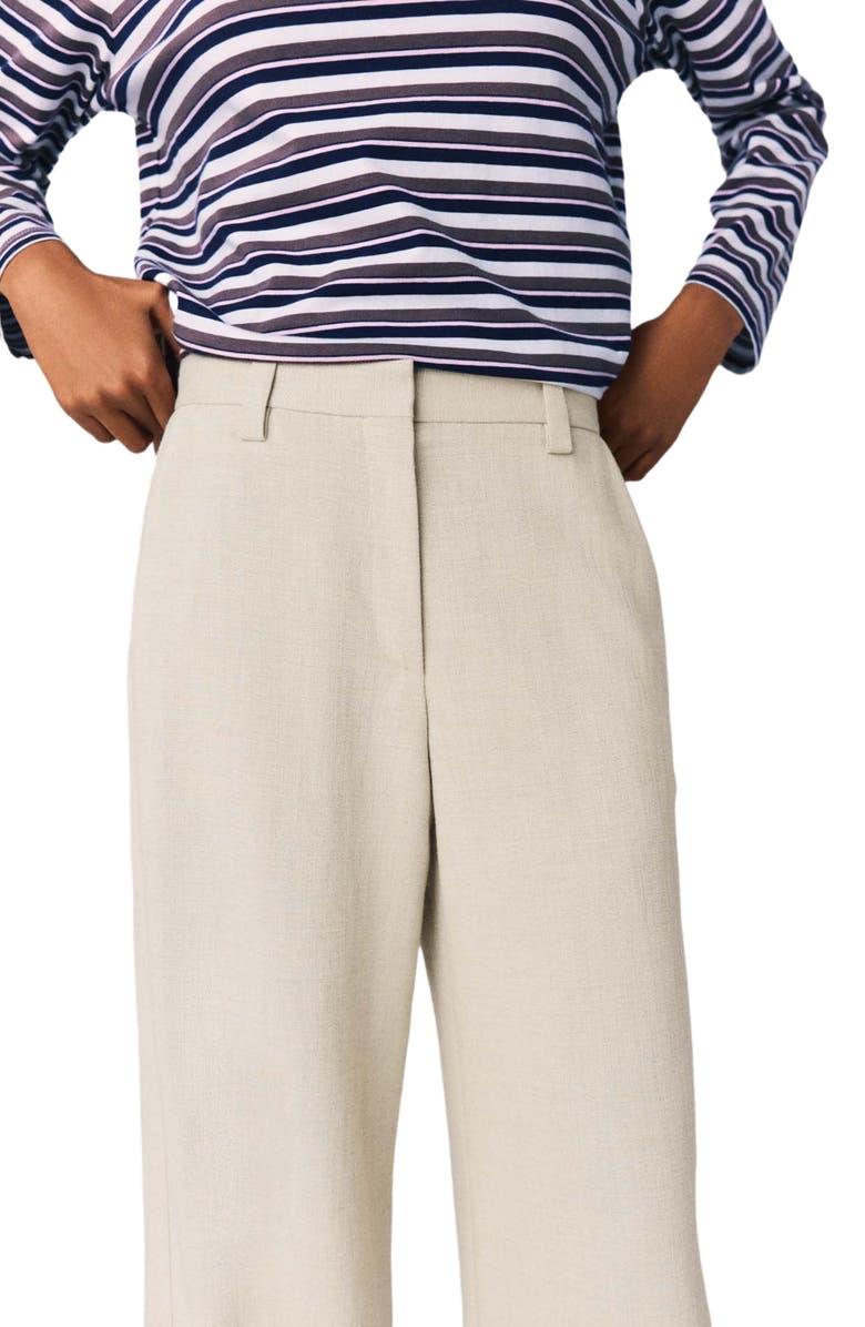 maje Suit trousers, Alternate, color, Beige