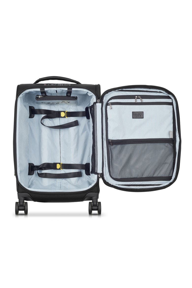 Wagram 2 Piece Set - 20" Carry-On Spinner & Briefcase with Laptop Sleeve, Alternate, color, Black