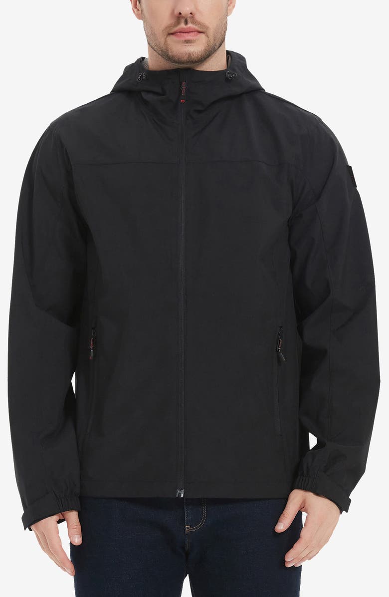 HAWKE & CO Defender Packable Rain Jacket, Main, color,