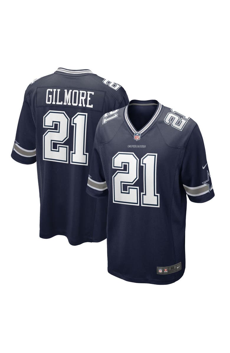 Nike Men's Nike Stephon Gilmore Navy Dallas Cowboys  Game Jersey, Main, color, 