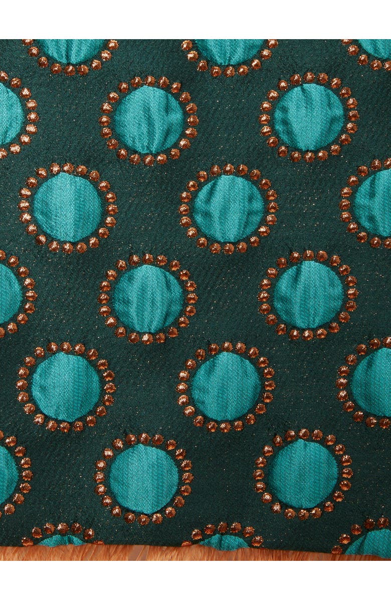 La DoubleJ La Scala Top Jacquard Winter Sun Emerald, Alternate, color,