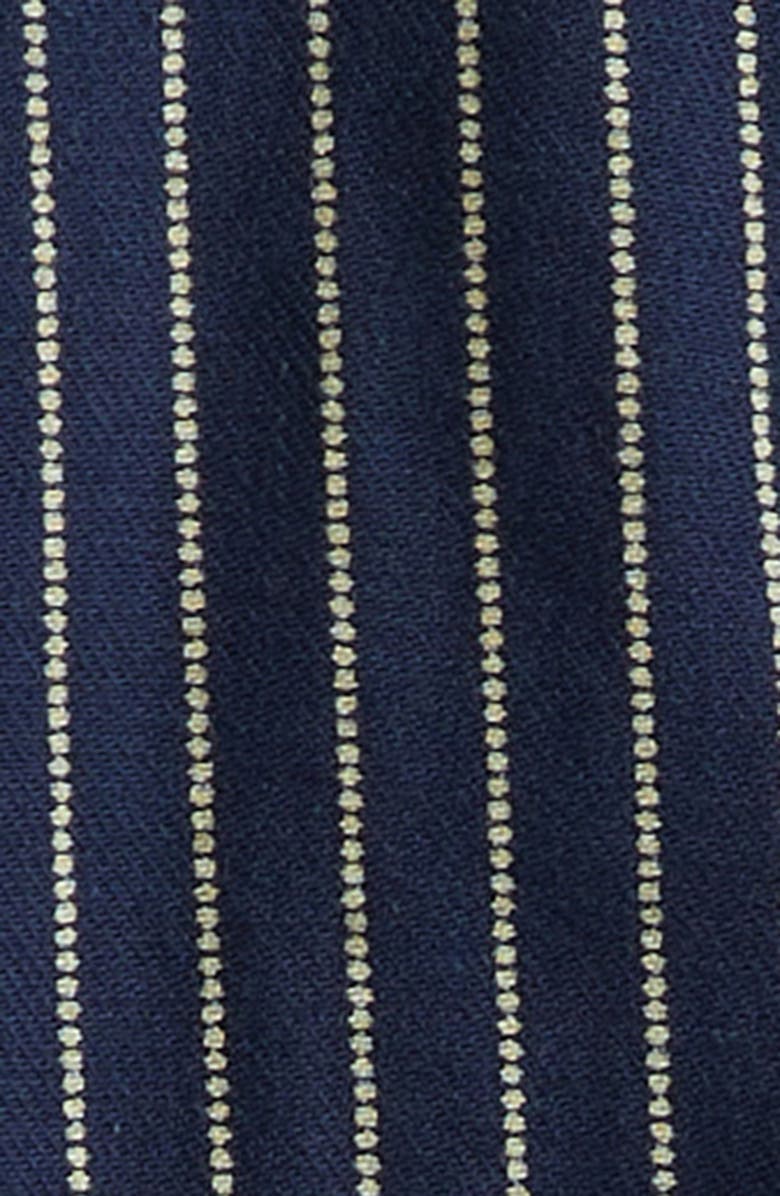 Double RL Johnston Stripe Cotton Twill Engineer Coat, Alternate, color,