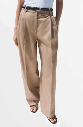 MANGO Mila Pleated Pants